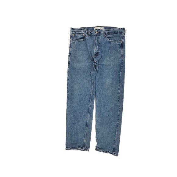 Signature by Levi Strauss Regular Men's size 38x32 Dark Wash Blue Denim jeans - Picture 1 of 6